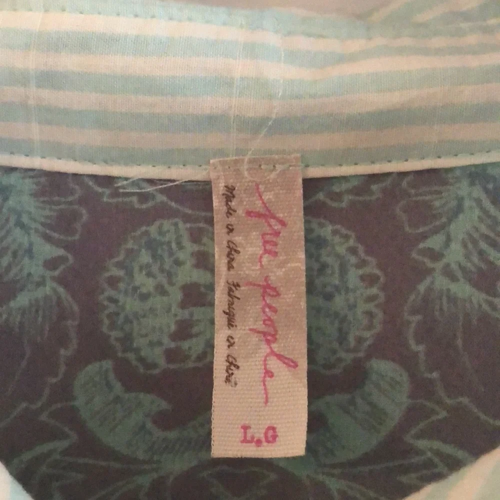 Beautiful Free People Button up blouse - Picture 2 of 4